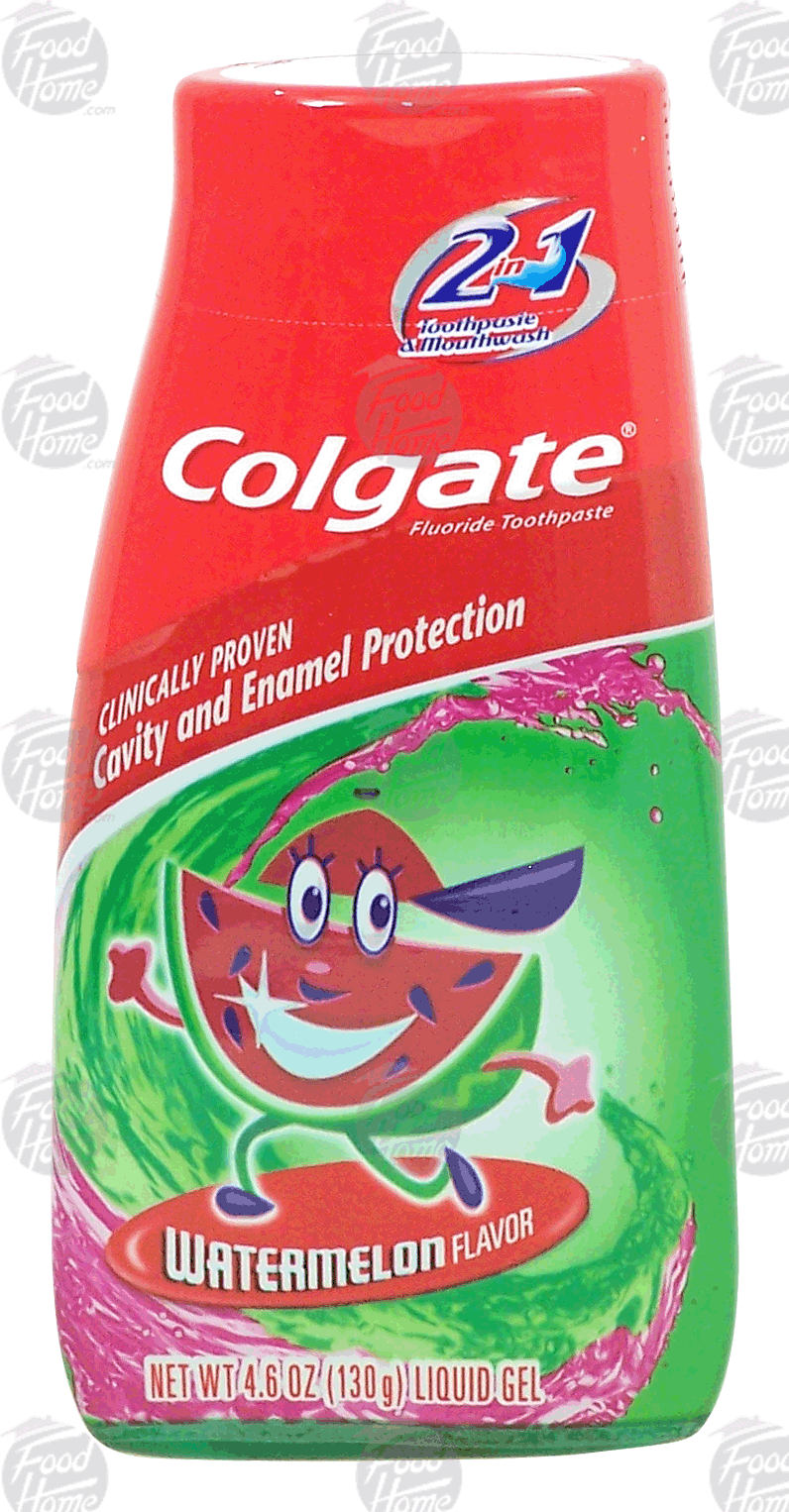 Colgate&nbsp;Kid's&nbsp;watermelon flavor fluoride toothpaste Full-Size Picture
